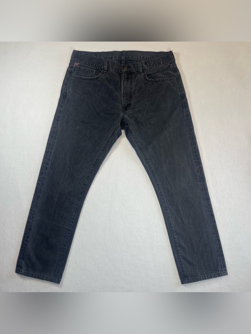 Denim & Supply Ralph Lauren Jeans Mens 36x34 (Fit 36x29) Black Slim Straight